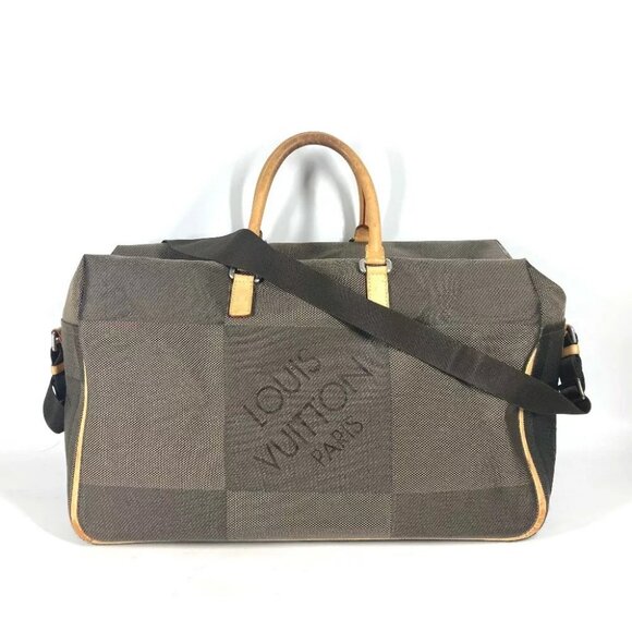 LOUIS VUITTON Damier Geant Suvlan 2WAY Travel Bag Crossbody Duffle Bag - Picture 2 of 15